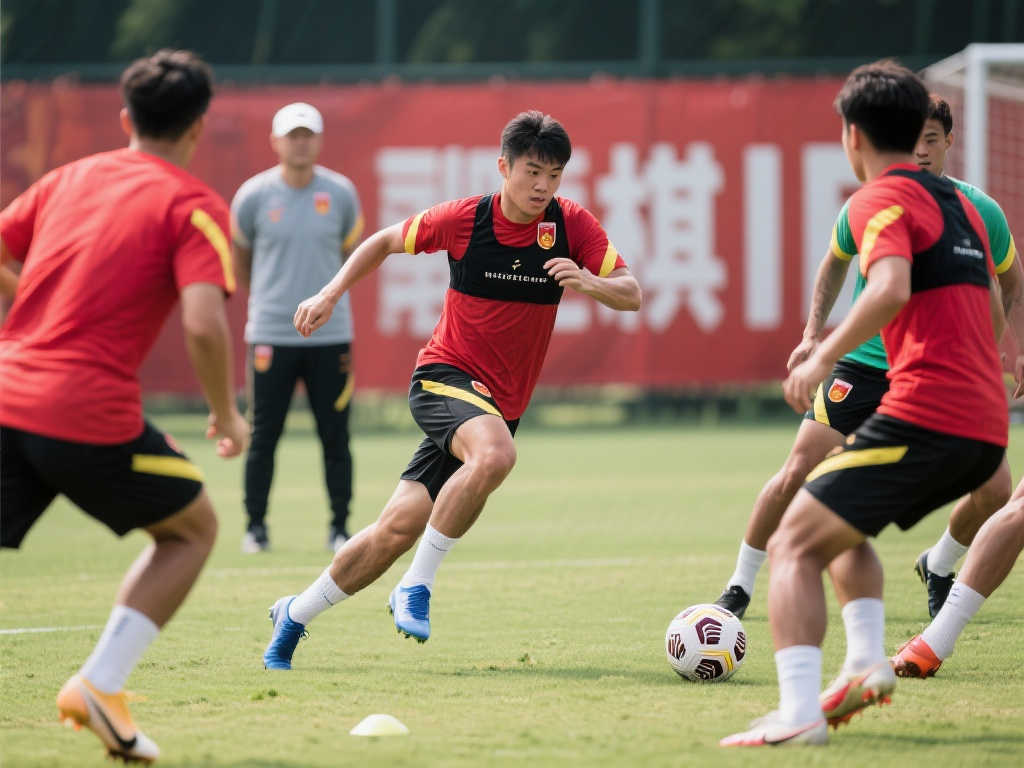 中卡战后国青主力休整恢复 替补队员照常训练