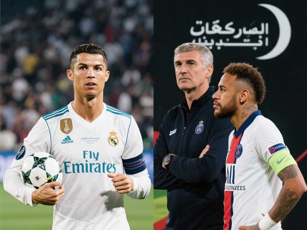 弦外之音！新月主帅：C罗专注足球，内马尔兴趣更广